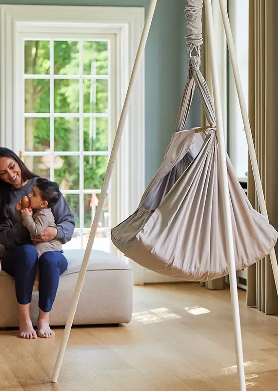 Membantu Mieten Kachel Membantu Federwiege mieten für entspannten Babyschlaf